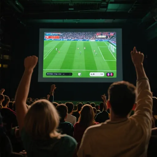 全球足球赛事直播画面